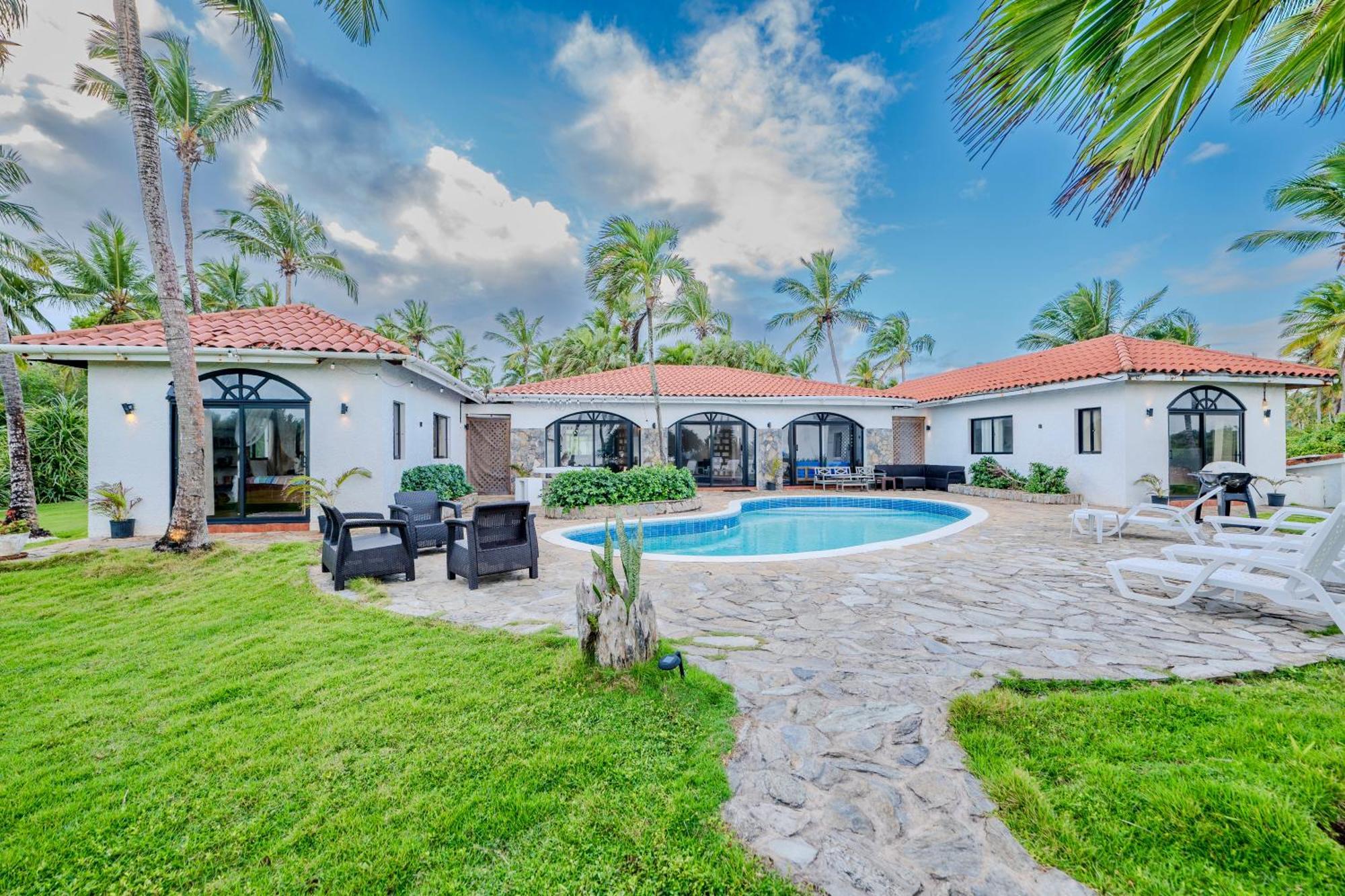 Palm House - Luxury Villa - Samana - Ocean Front Sánchez Extérieur photo